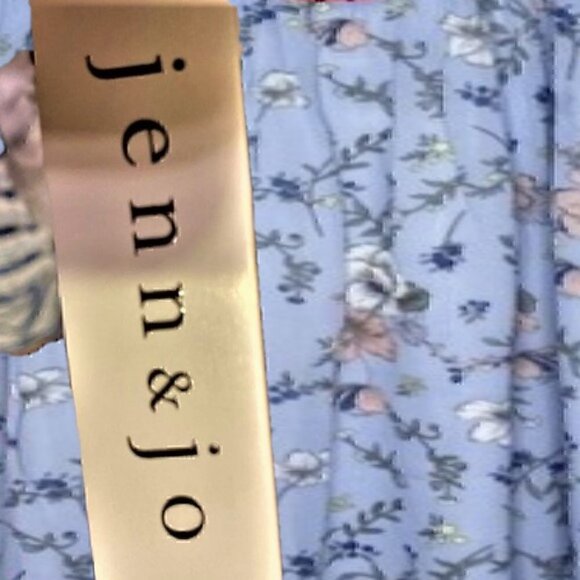 NWT Floral Print Babydoll Summer Dress - Size M - Picture 6 of 8